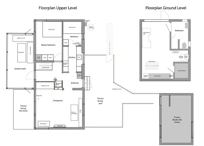 House From 1949 With Views Of Lighthouses And Sea